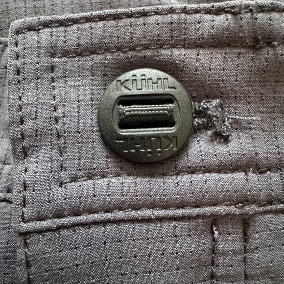 Kuhl Upriser shorts Men's sz 36 gray hiking performance athletic Stretch 5180 - Picture 2 of 14